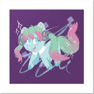 Pony Miku Posters and Art